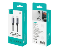 USAMS Kabel U91 60W USB-C do USB-C 1m stalowy - 1569126 - zdjęcie 5